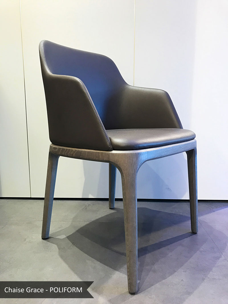 Chaise Grace - Poliform - Magasin de meubles contemporains